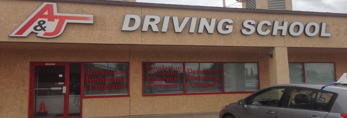 A & J Driving School Edmonton, Front View